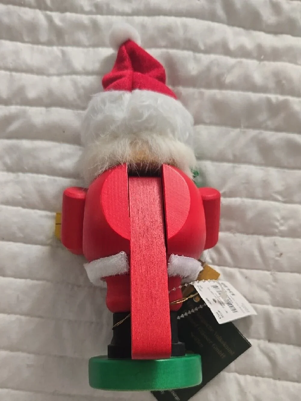 Handcrafted  Vtg Santa Nutcracker ERZGEBIRGE VOLKSKUNST MADE IN GERMANY